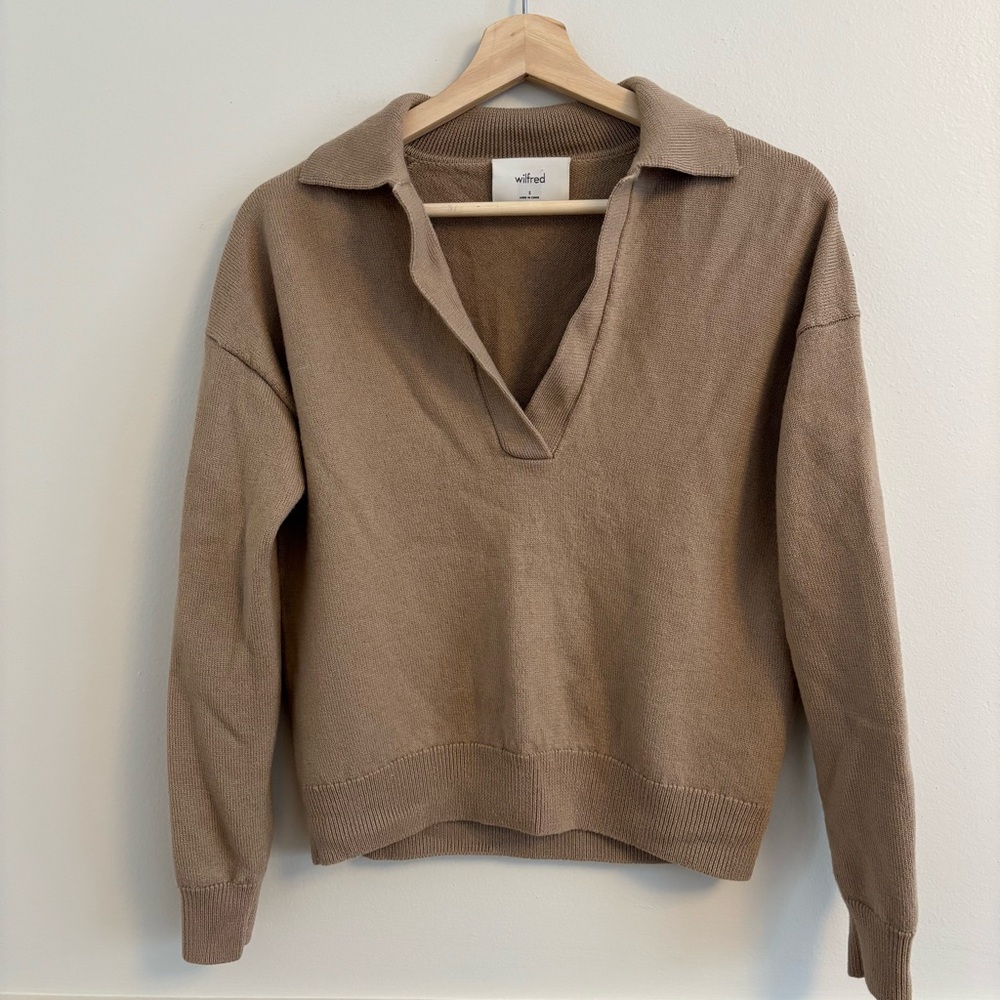 Wilfred Tan polo Sweater for Women